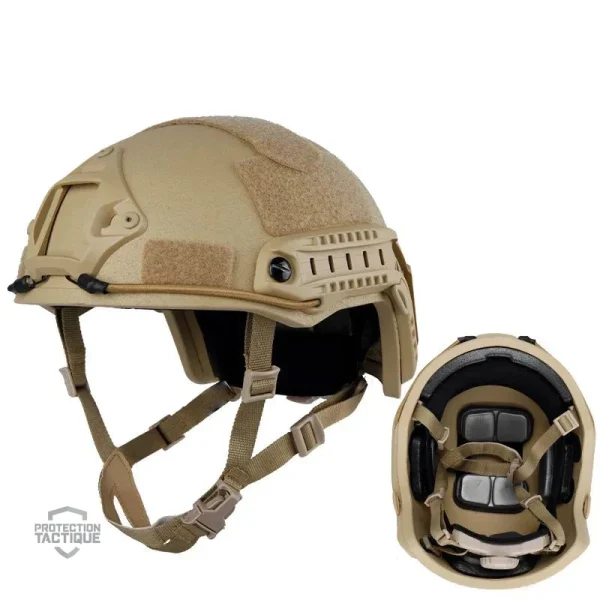 Casque balistique Kevlar pour usage tactique