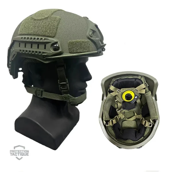 Casque NIJ 3, conçu pour les environnements dangereux