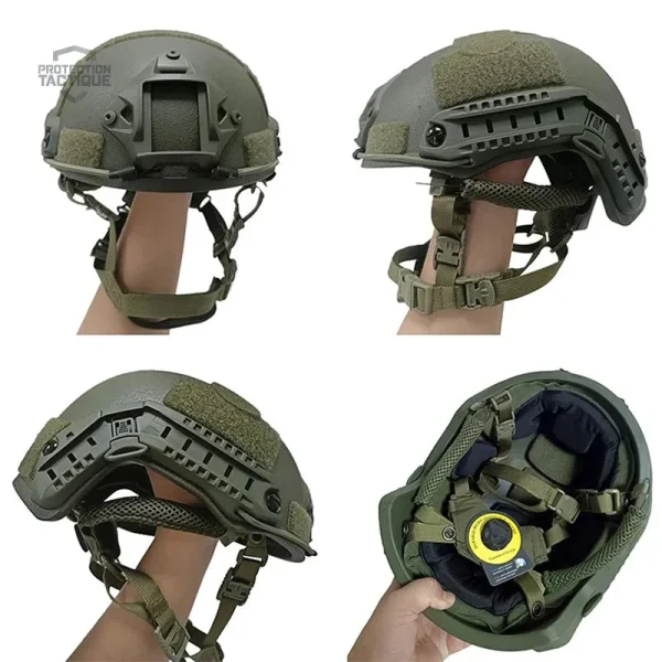 Casque NIJ 3, sécurité renforcée pour les opérations