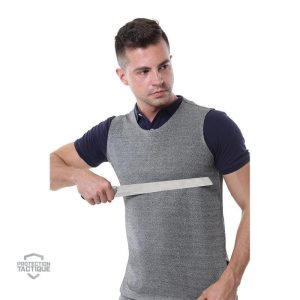 Gilet anti-couteau discret pour protection personnelle