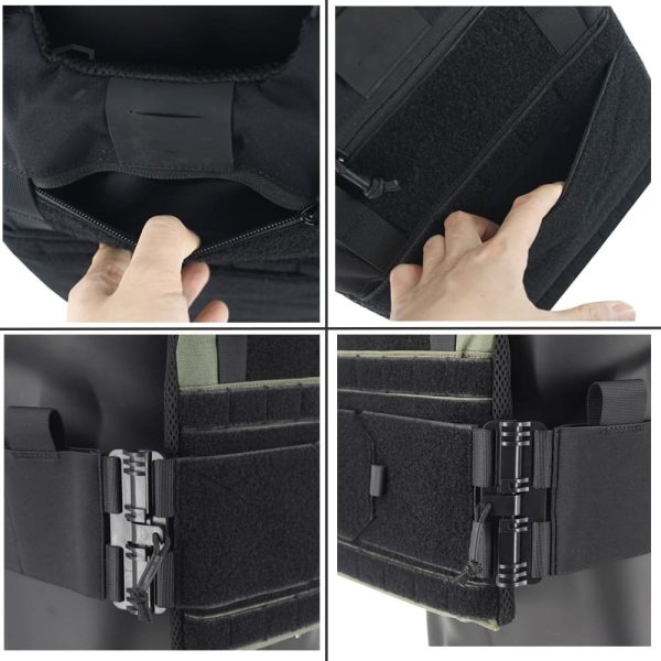 Protection balistique pour joueurs d'airsoft, gilet ajustable