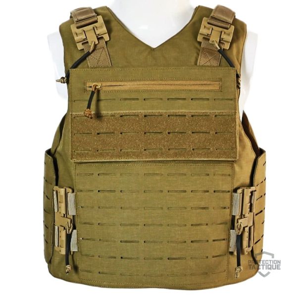 Gilet pare-balles adapté aux missions de terrain