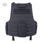 Housse tactique pour gilet pare-balles, design fonctionnel