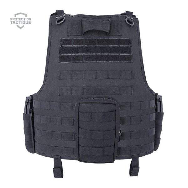 Housse tactique pour gilet pare-balles, design fonctionnel