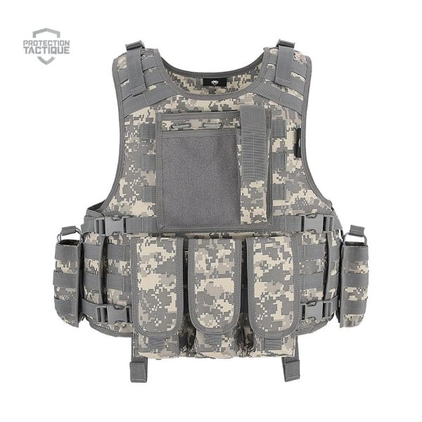 Gilet tactique léger, conçu pour un usage intensif