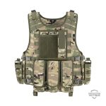 Accessoire de protection, gilet porte-plaques polyvalent
