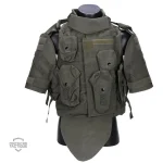 Veste tactique airsoft avec protection intégrale