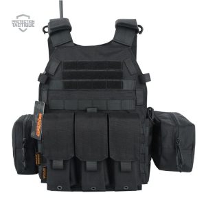 Gilet tactique pour gendarmerie en tissu résistant