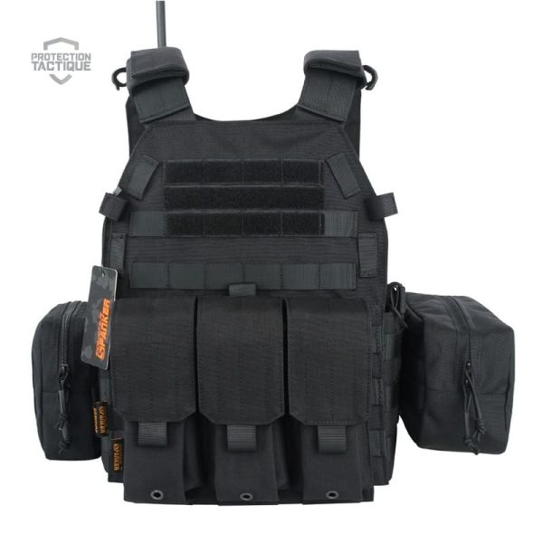 gilet-tactique-gendarmerie-1 Gilet tactique pour gendarmerie en tissu résistant