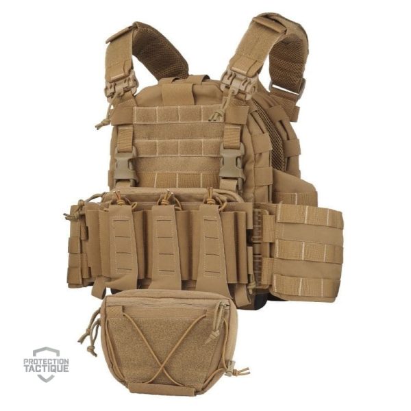 Gilet militaire ajustable et fonctionnel