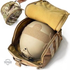 Sac Casque Militaire en tissu robuste et résistant