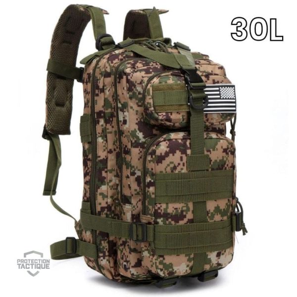 Sac de randonnée militaire français, adapté aux terrains variés