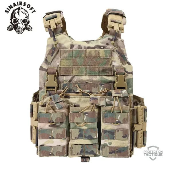 sinairsoft-gilet-1 Gilet tactique SINAIRSOFT pour protection et confort