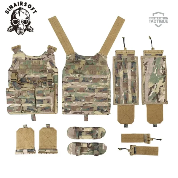 SINAIRSOFT gilet militaire pour entraînements tactiques