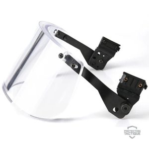 Visière pour casque balistique, protection optimale